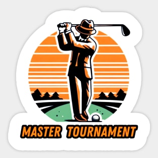 Masters Golf Tournament Sticker